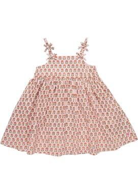 NEW PINK CHICKEN girl's tia dress in peach